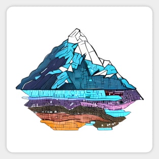 Glacial Mountain Magnet